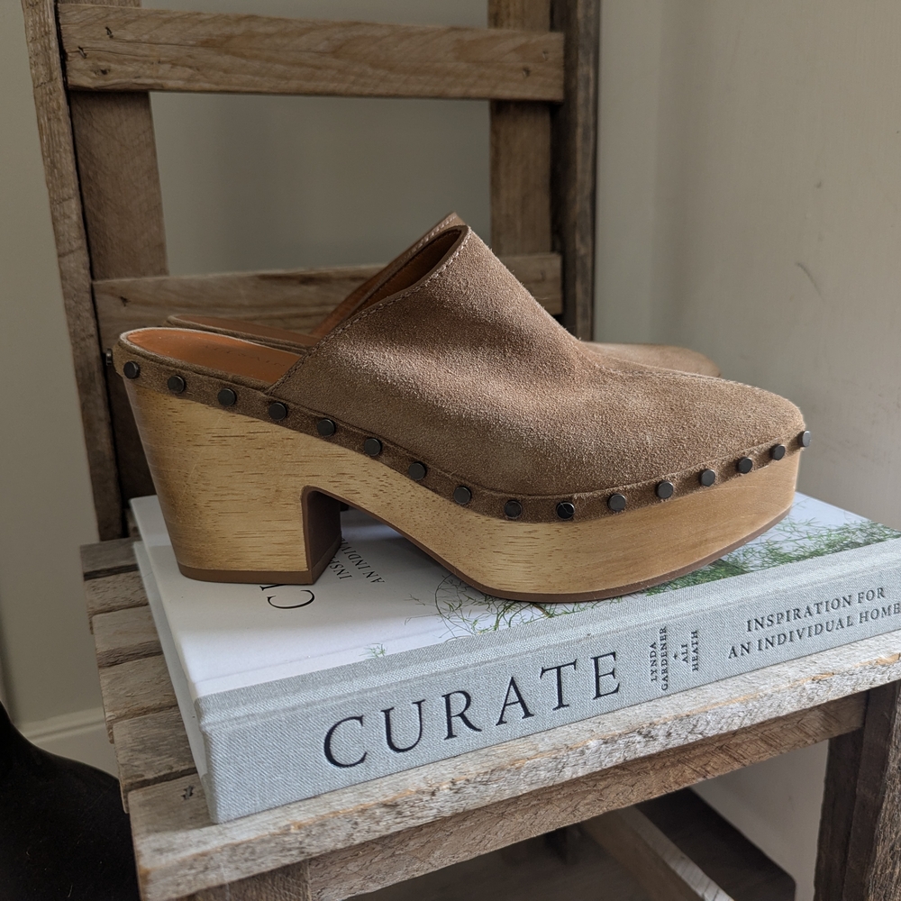 Suede Clogs by All Saints